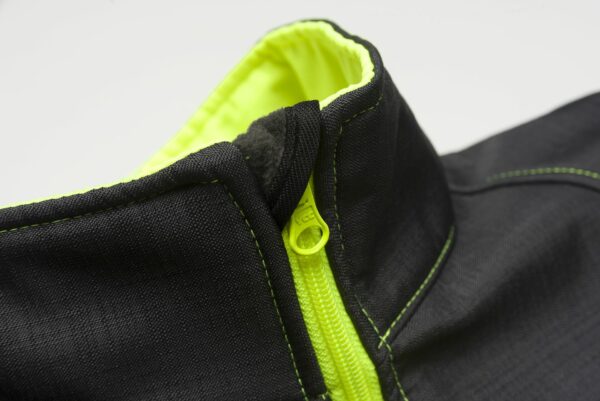 BasaltNeon Softshelljacke Detail2